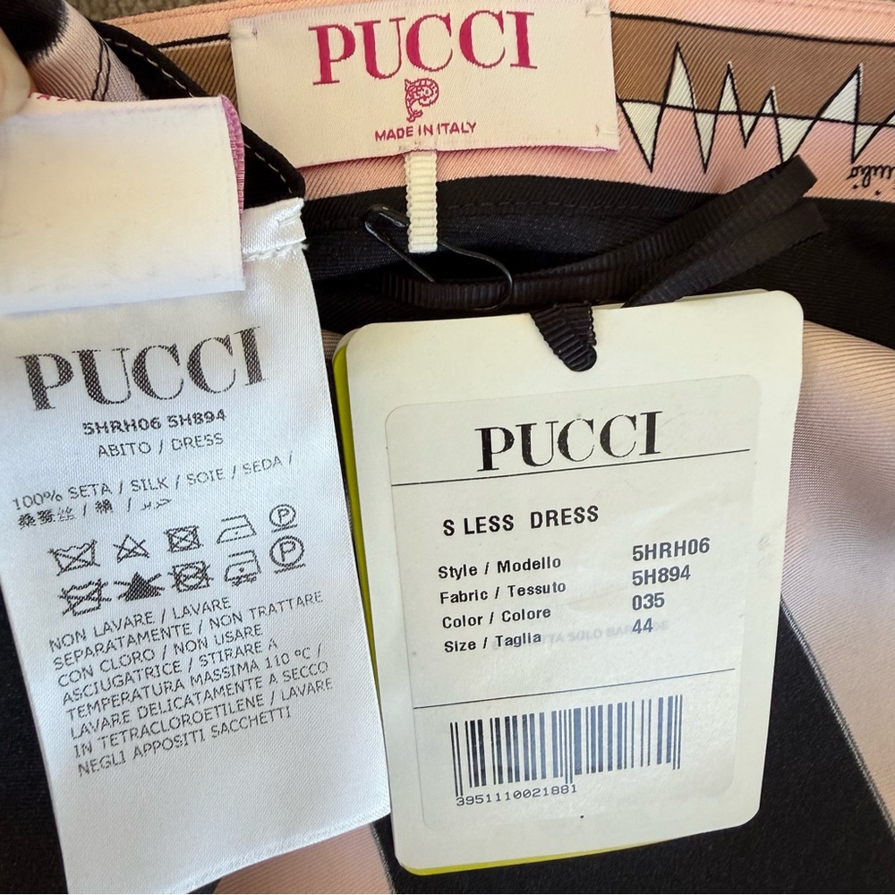 ⭐️NWT PUCCI silk halter dress - Picture 10 of 11